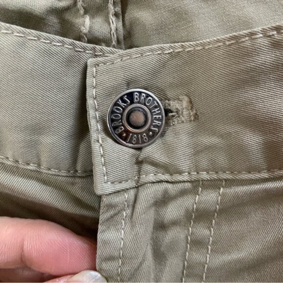 Brooks Brothers khaki denim jeans Sz 36/34 - Picture 3 of 10
